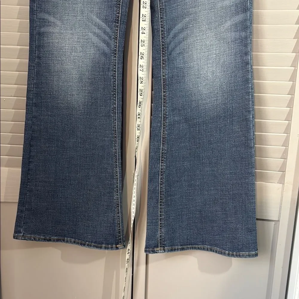 American Rag Blue Flare Wide Leg Jeans